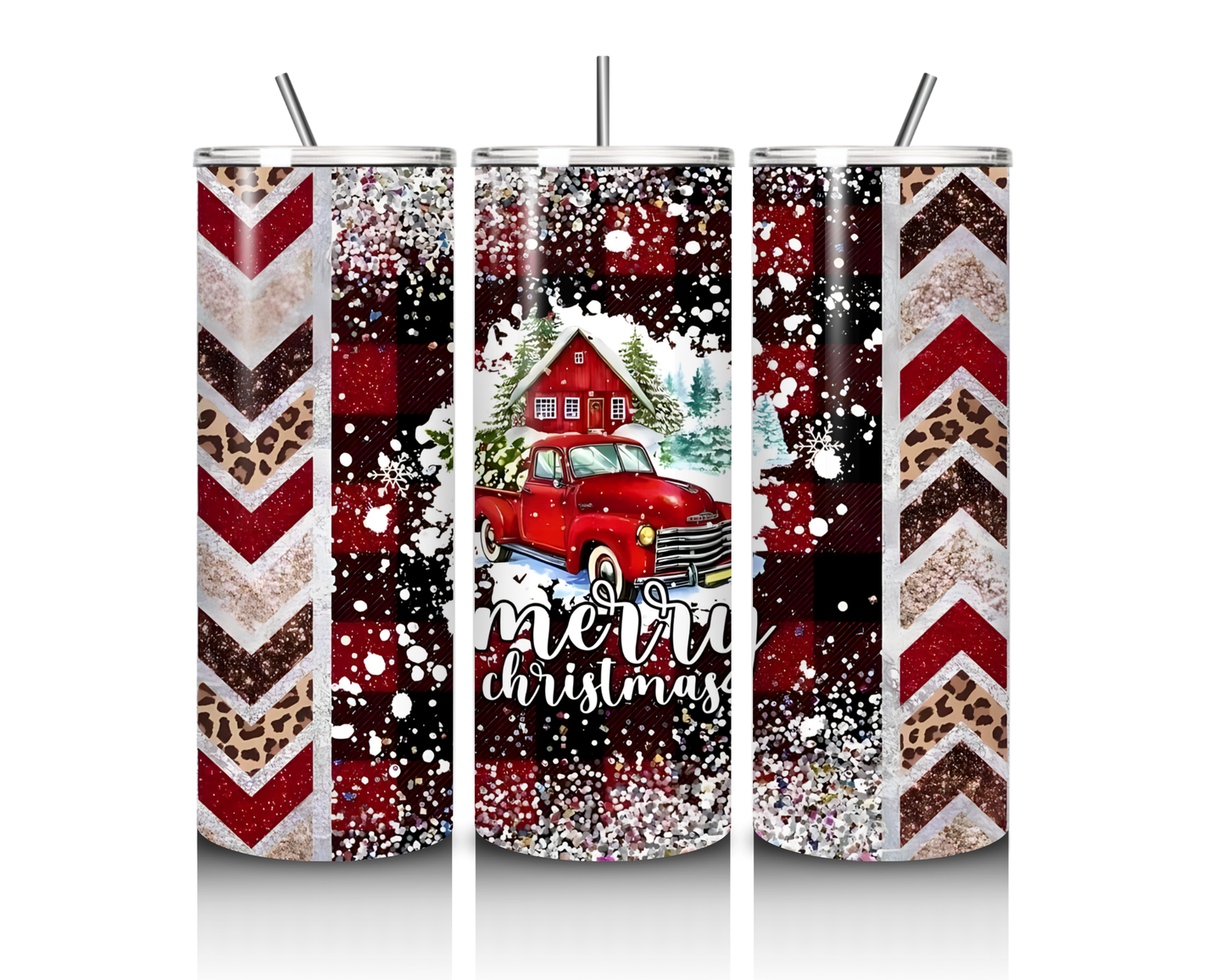 Merry Christmas 20 Ounce Tumbler