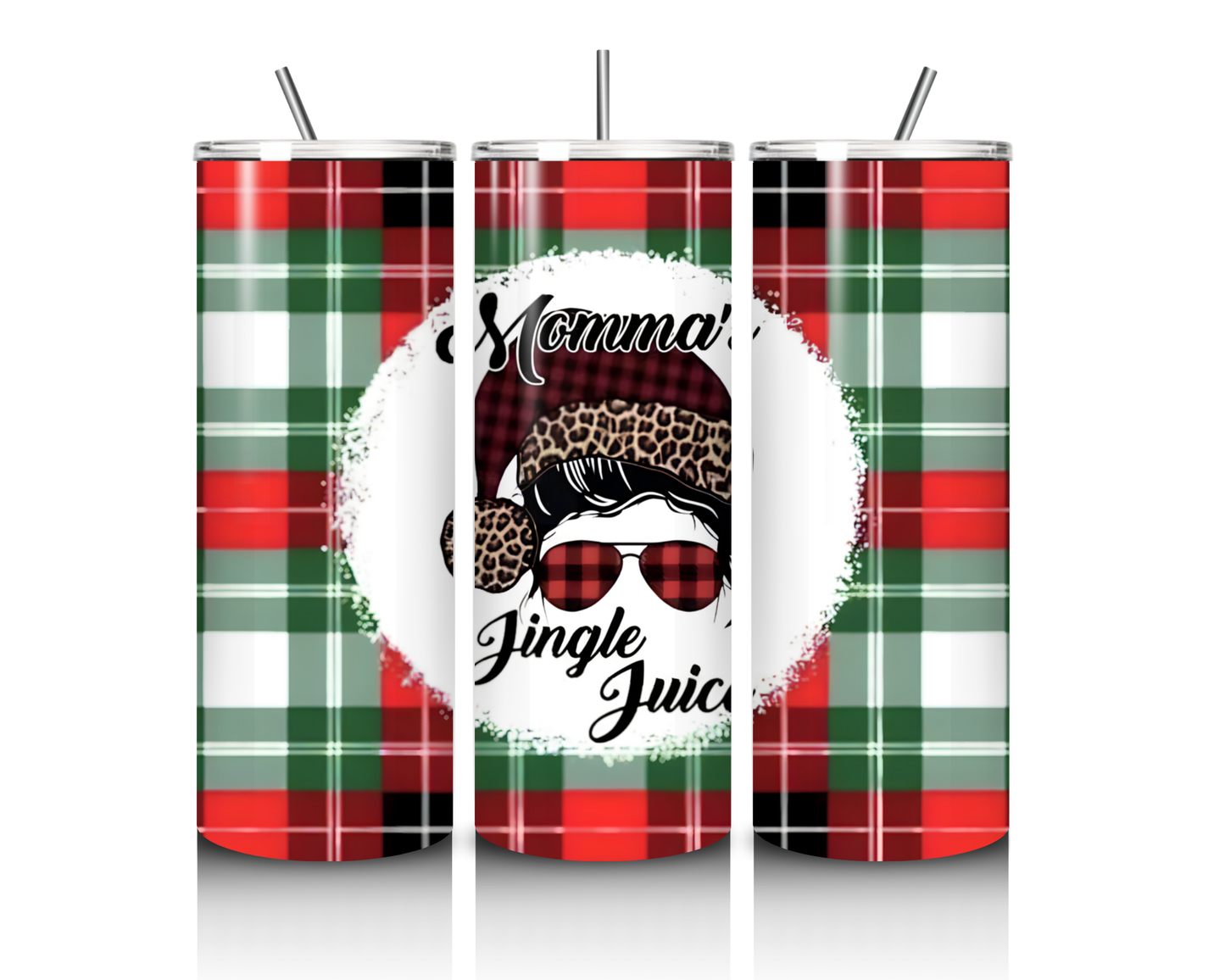 Momma's Jingle Juice 20 Ounce Tumbler