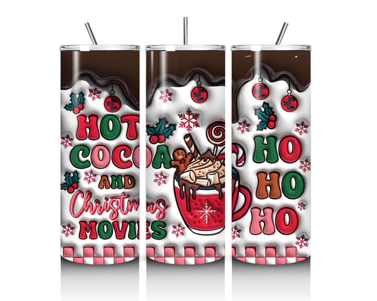 Cocoa And Movies 20 Ounce Tumblers