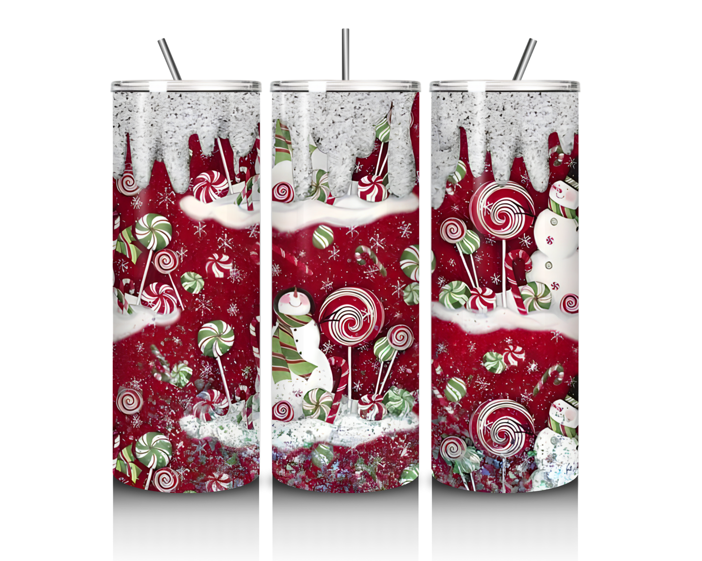 Candy Snow 20 Ounce Tumbler