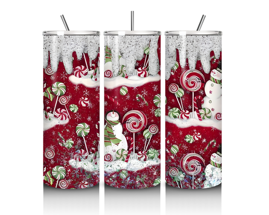 Candy Snow 20 Ounce Tumbler