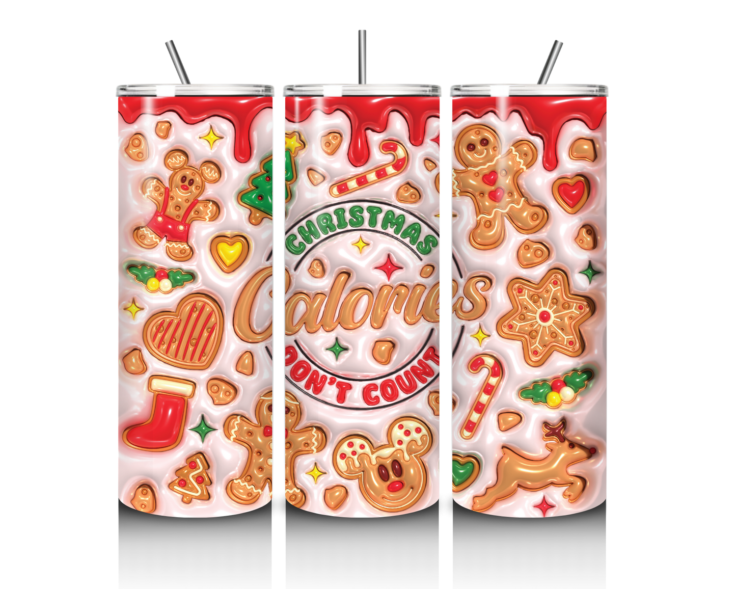 Christmas Calories 20 Ounce Tumbler