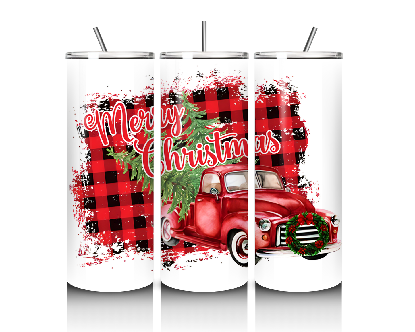 Christmas Truck 20 Ounce Tumbler