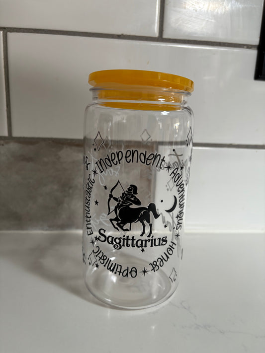 Sagittarius 16 Ounce Acrylic Tumbler