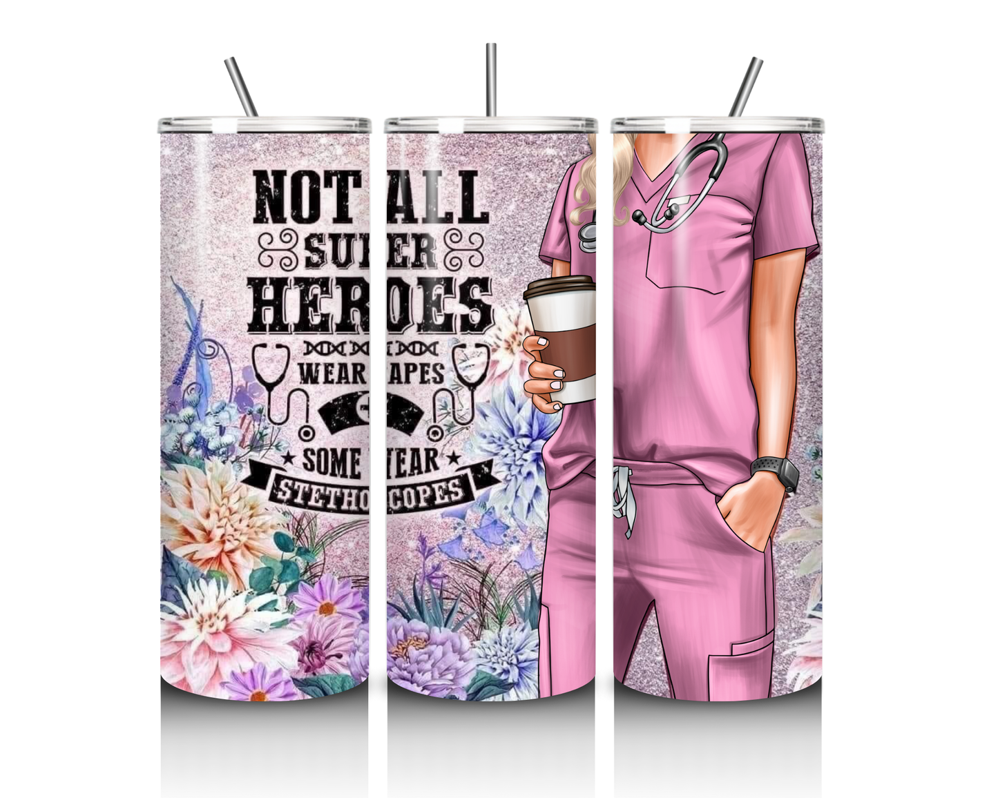 Nurse Superhero 20 Ounce Tumbler