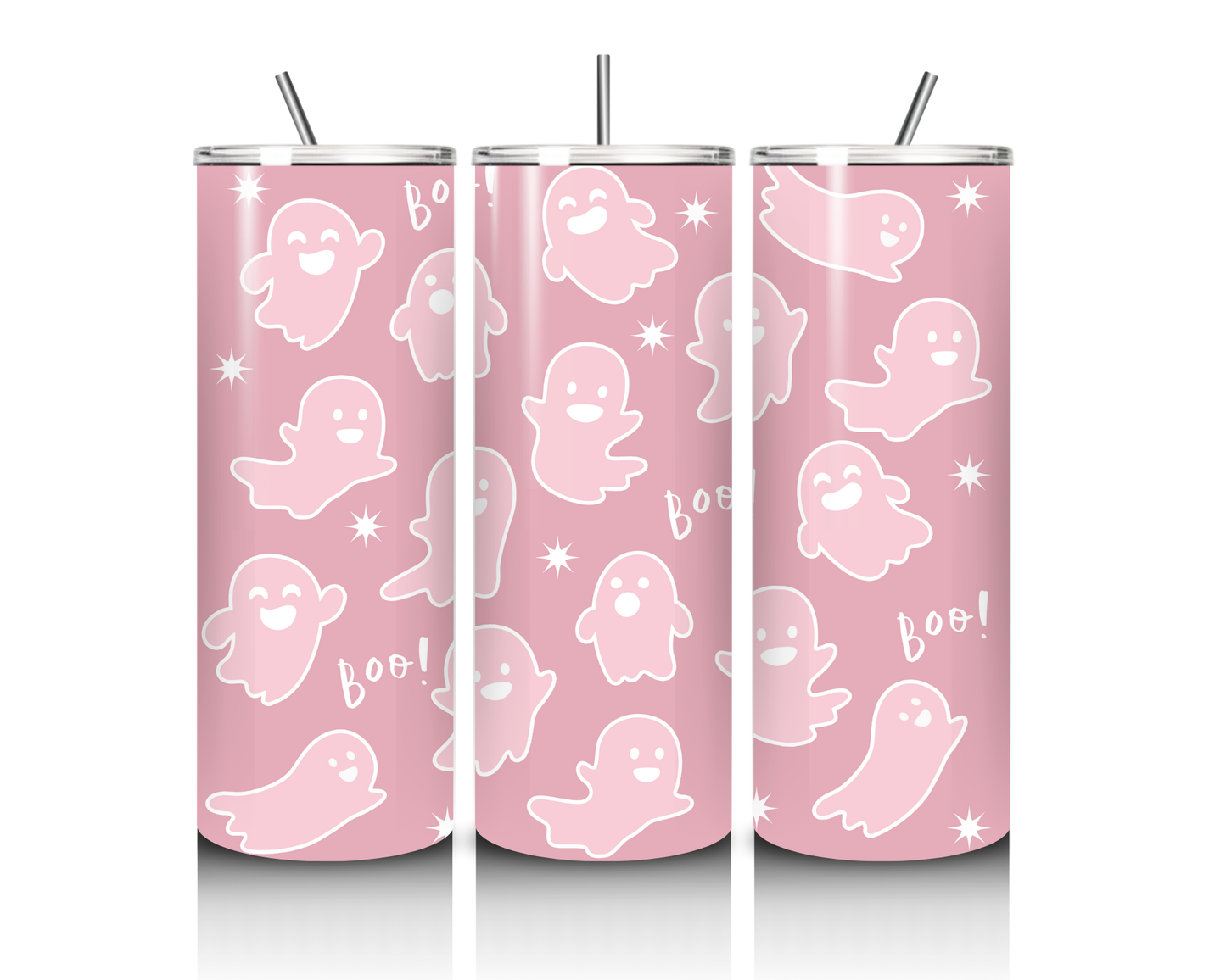 Pink Ghost 20 Ounce Tumbler