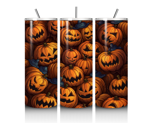 Pumpkin 20 Ounce Tumbler