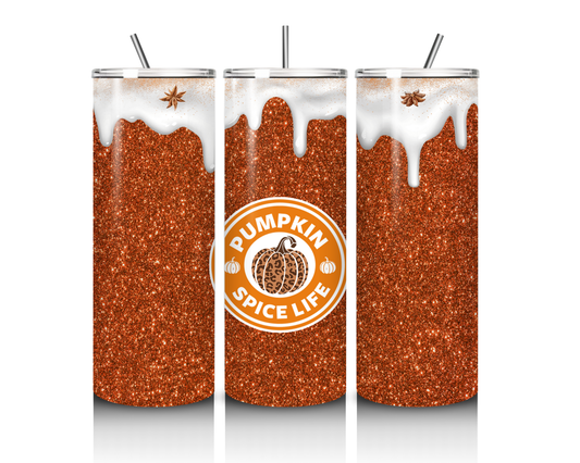 Pumpkin Spice 20 Ounce Tumbler