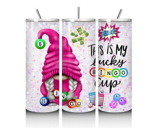 Lucky Bingo Cup 20 Ounce Tumbler