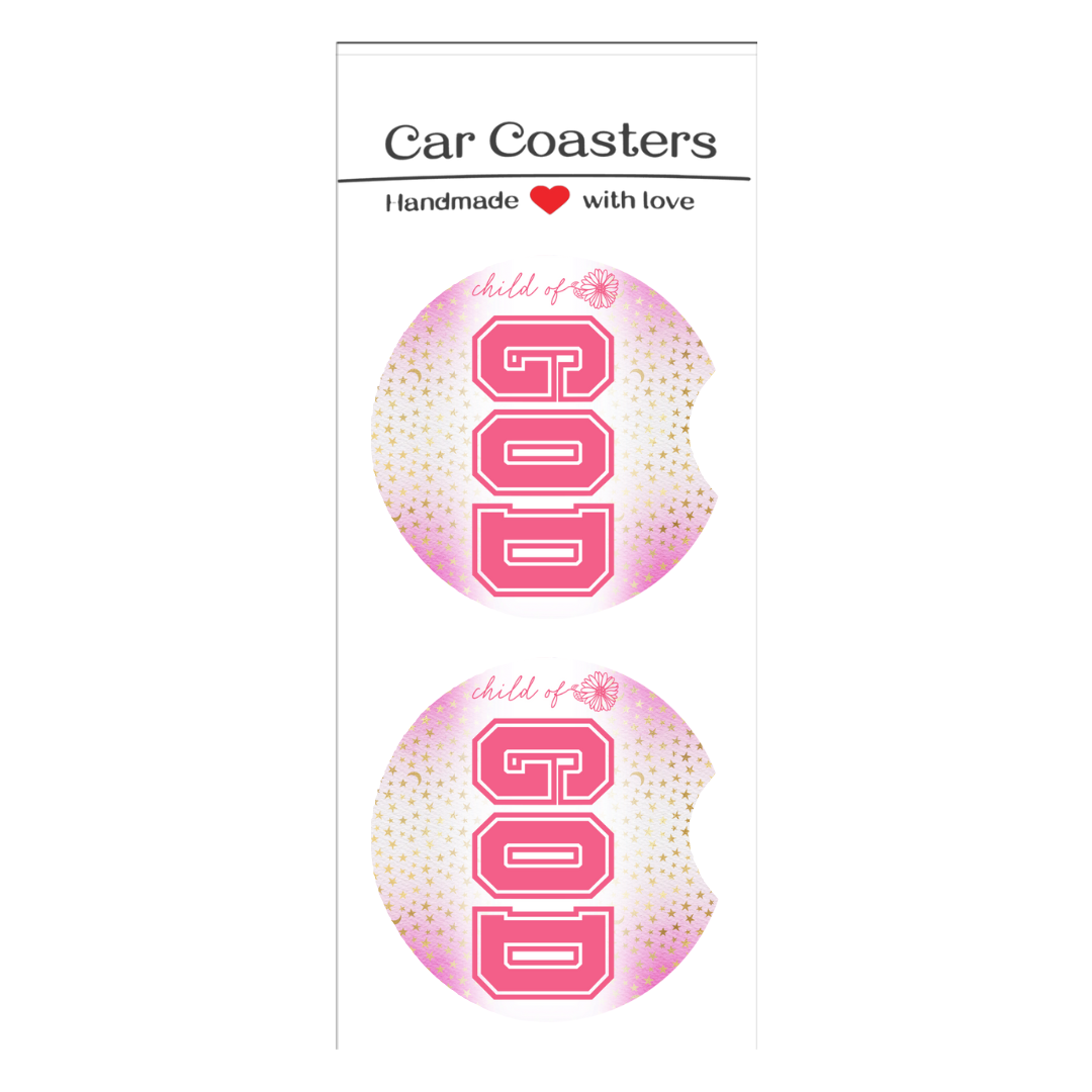 Child of God Car Coasters