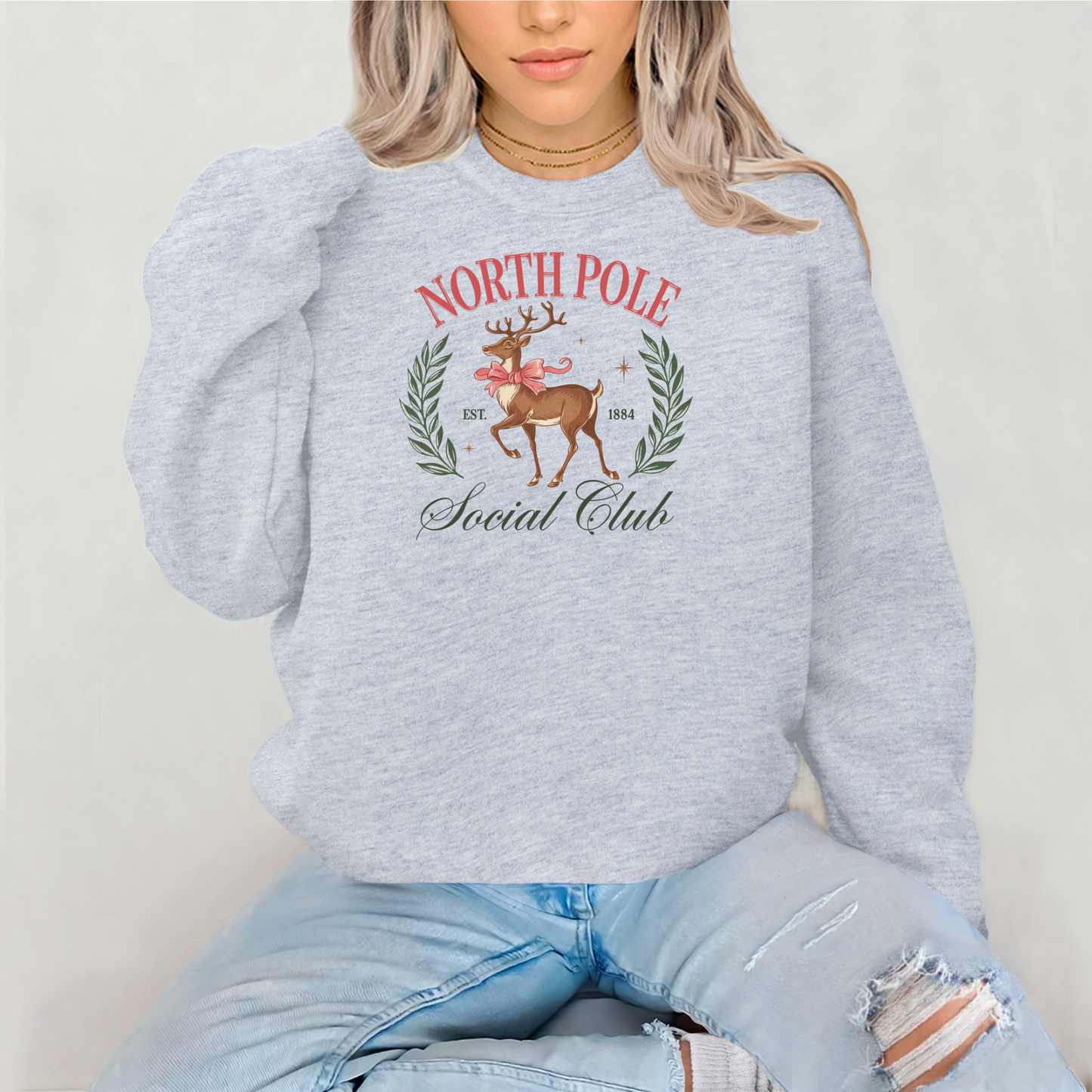 North Pole Social Club Sweatshirt