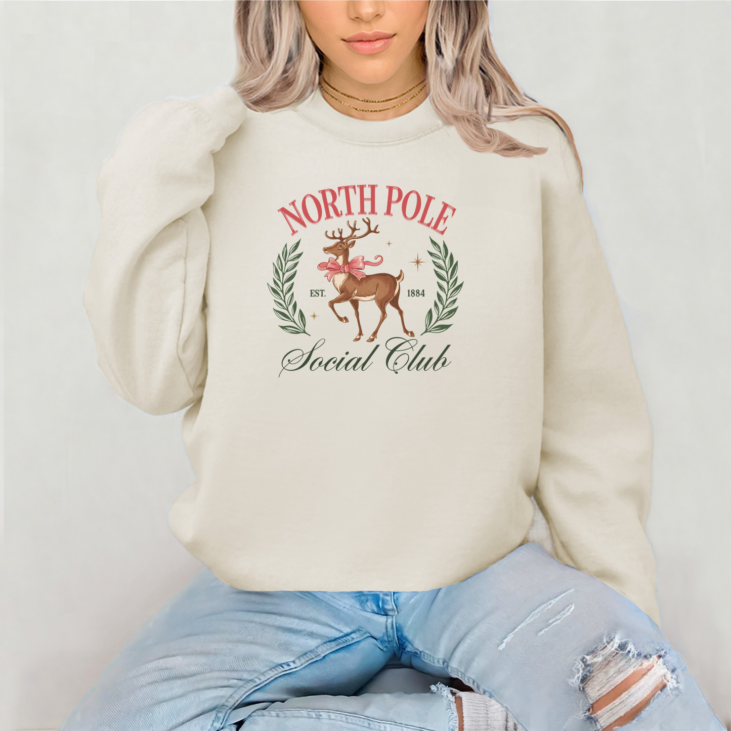 North Pole Social Club Sweatshirt