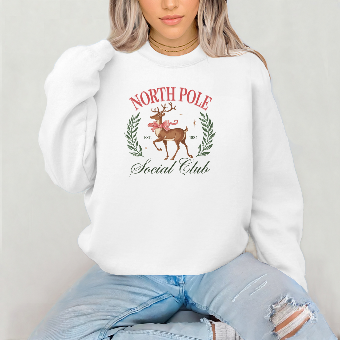 North Pole Social Club Sweatshirt